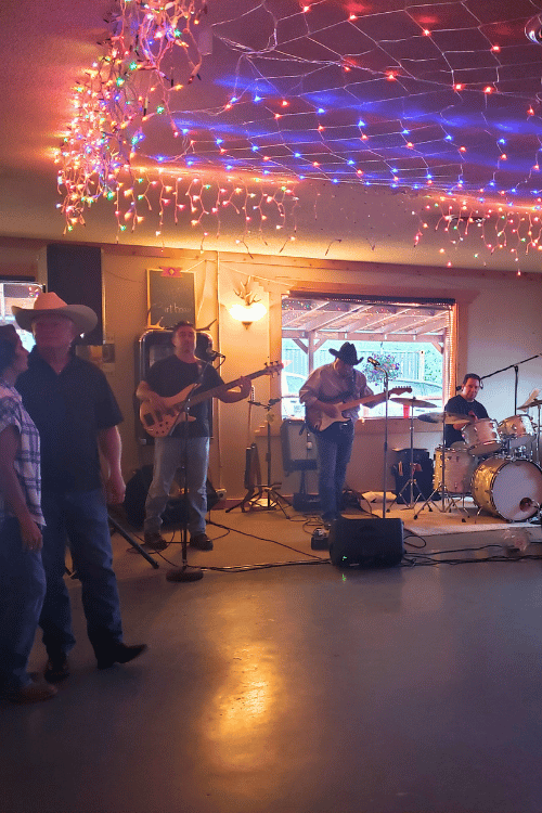 Band at the Spanish Peaks RV Park MotoCamp