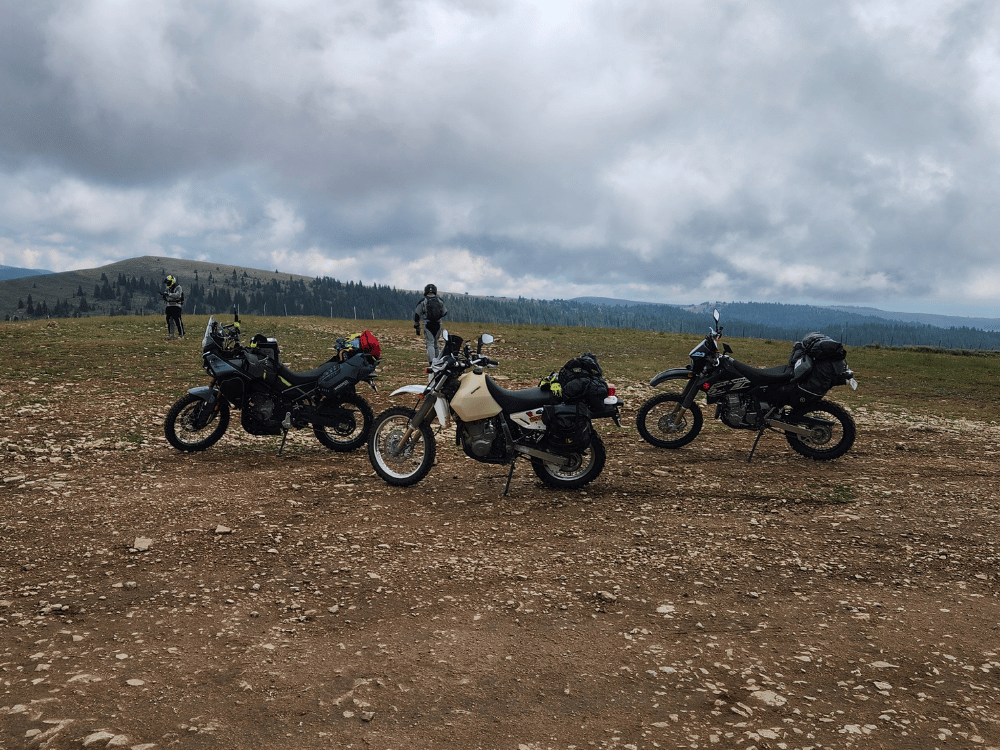 Motocamp in southern Colorado